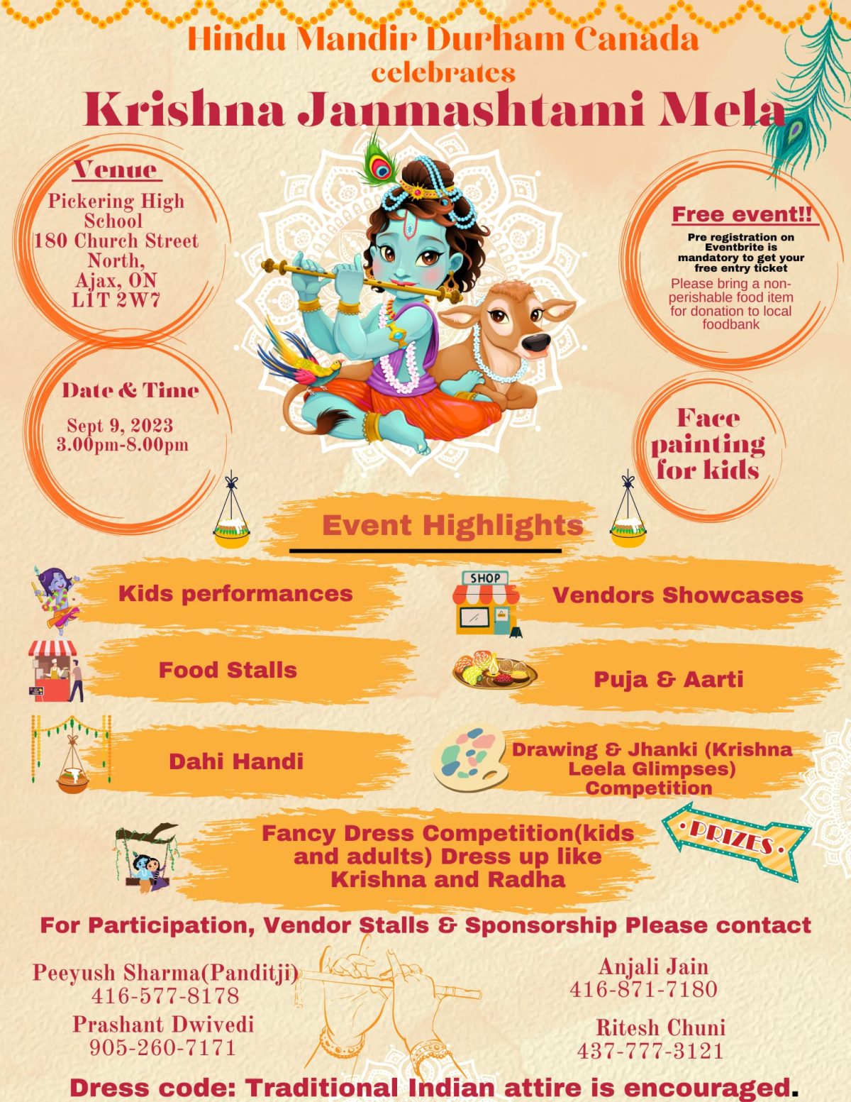 krishna janmashtami mela